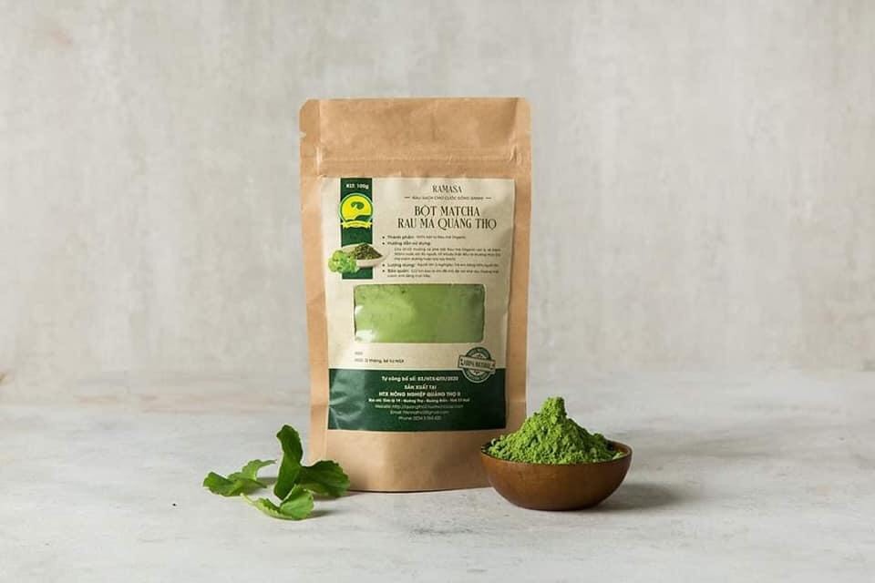 Ảnh của Bột rau má matcha Quảng Thọ (100gr)